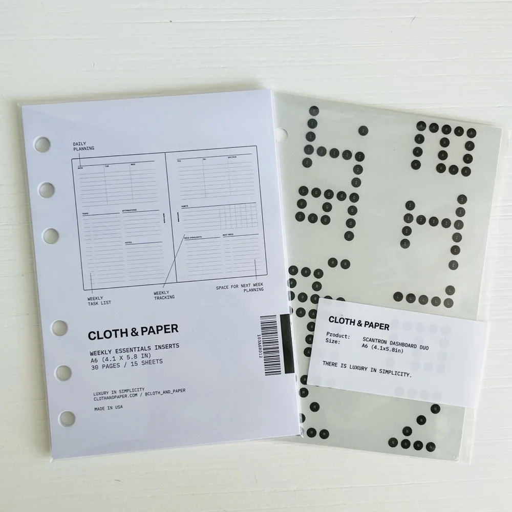 Cloth & Paper September Intention Box A6 Bundle